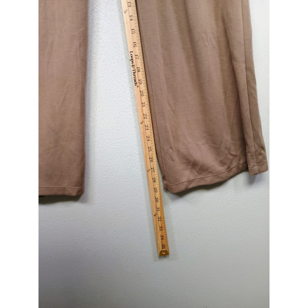 Gorpcore Utility Scoop Womens XL Taupe Brown Wide Leg Drawstring Cargo Pants - Picture 6 of 10